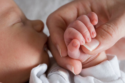 Baby Holding Hand