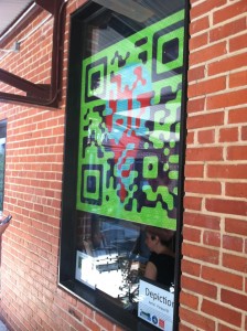 Parasol B bar code painting