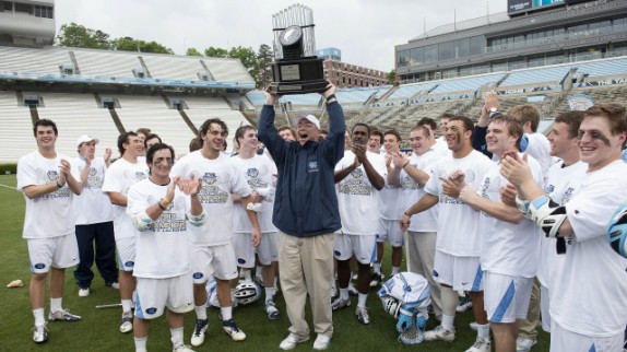 2013 ACC Champions (Courtesy GoHeels.com)