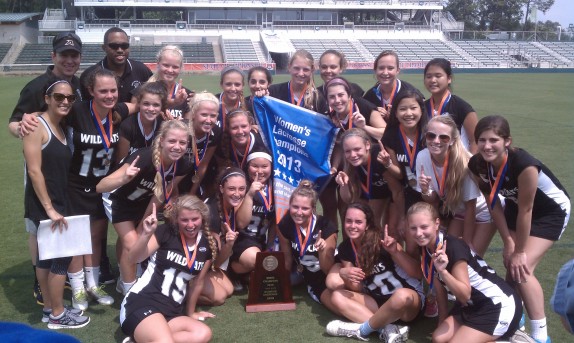 sydney holman lacrosse state title championship east chapel hill high