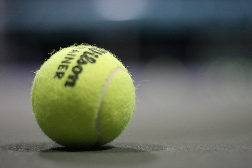 Tennis Ball Close Up Generic medium sized