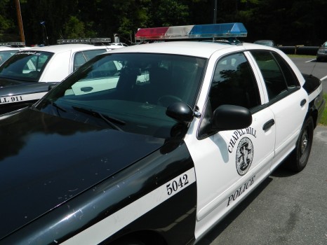 chapel hill police car