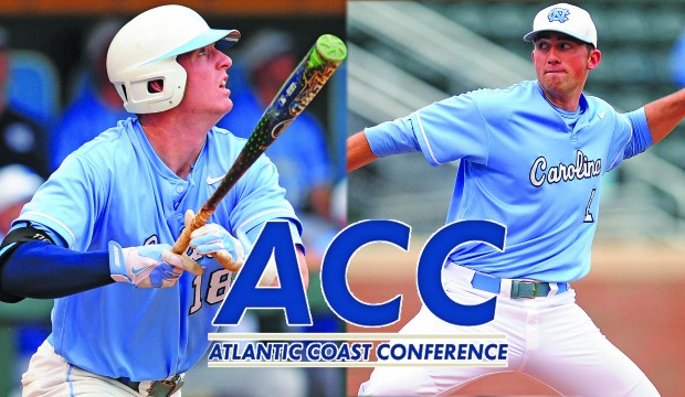Colin Moran (L) and Kent Emanuel (R) (Courtesy of GoHeels.com)
