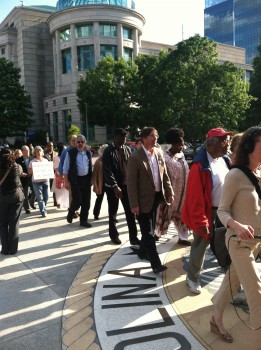 Moral Monday protest in Raleigh