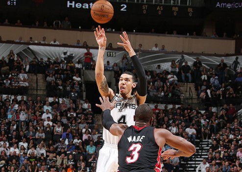 Danny Green set an NBA Finals record for the most made three-pointers. (Nathaniel S. Butler/NBAE via Getty Images)