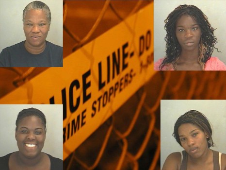 TL: Cathy Reene McDowell; TR: Katherine Williams; BL: Antionette Janese Satterwhite; BR: Whitney Lanell Williams