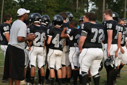 East Chapel Hill football group shot