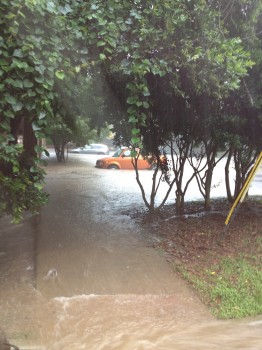 Ernie Rogers - CHTC - car flooded