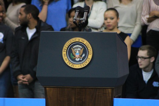 presidential podium