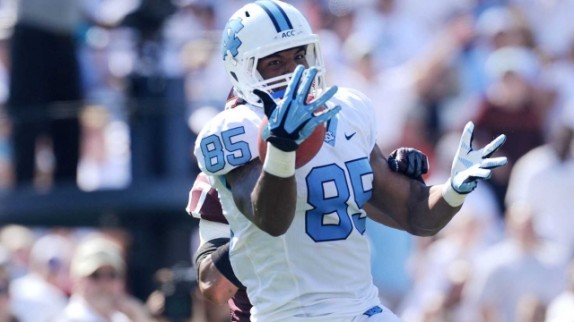 Eric Ebron (Courtesy of Goheels.com)