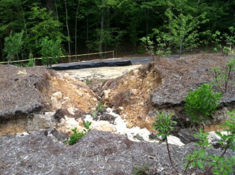 library stormwater fail