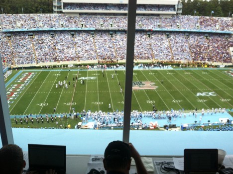 unc football military appreciate day