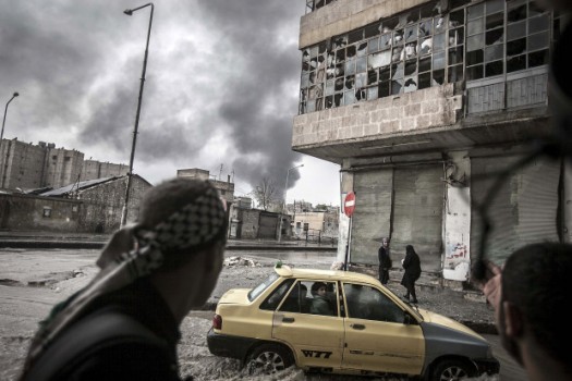 Pictured: Aleppo, Syria; courtesy AP Photo/Narciso Contreras