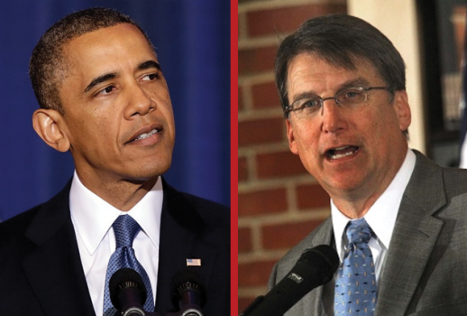 Obama and McCrory