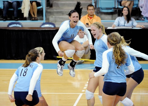 UNC VOLLEYBALL V SAN DIEGO