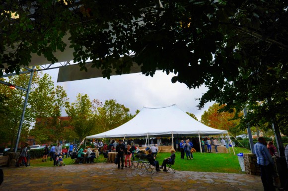 TerraVITA 2013 Saturday grand tasting on the lawn at southern village drew hundreds